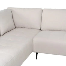 Load image into Gallery viewer, CHAISE LONGUE SOFA LEFT CREAM 266 X 222 X 80 CM