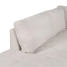 Load image into Gallery viewer, CHAISE LONGUE SOFA LEFT CREAM 266 X 222 X 80 CM