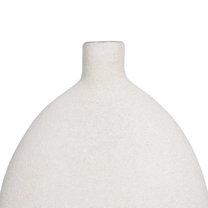 VASE OFF WHITE CERAMIC 24 X 8 X 56 CM