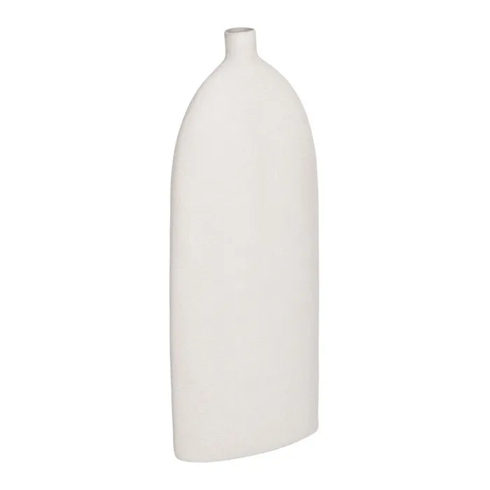 VASE OFF WHITE CERAMIC 24 X 8 X 56 CM