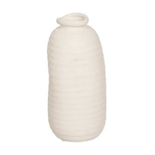 Load image into Gallery viewer, CREAM CERAMIC VASE 10 X 10 X 26 CM