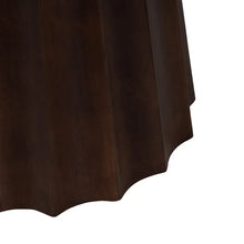 Load image into Gallery viewer, DINING TABLE BROWN MANGO WOOD ROOM 120 X 120 X 76 CM