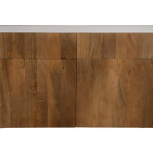 Load image into Gallery viewer, BUFFET WHITE-NATURAL MARBLE/WOOD 200 X 41 X 71 CM