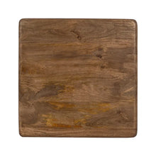 Carica l&#39;immagine nel visualizzatore di Gallery, BROWN MANGO WOOD COFFEE TABLE 60 X 60 X 45 CM