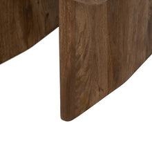 Carica l&#39;immagine nel visualizzatore di Gallery, BROWN MANGO WOOD COFFEE TABLE 60 X 60 X 45 CM