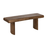 BROWN MANGO WOOD COFFEE TABLE 120 X 35 X 45 CM