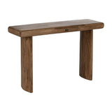 CONSOLE BROWN MANGO WOOD 120 X 35 X 76 CM