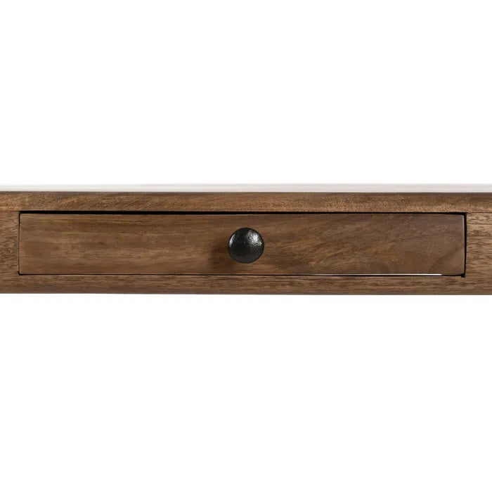 CONSOLE BROWN MANGO WOOD 120 X 35 X 76 CM