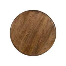 Load image into Gallery viewer, S/2 BROWN MANGO WOOD COFFEE TABLE 80 X 80 X 41 CM