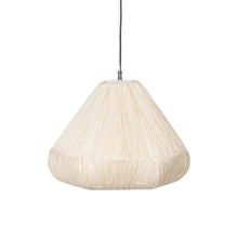 Carica l&#39;immagine nel visualizzatore di Gallery, CEILING LAMP BEIGE PAPER-METAL 49 X 49 X 40 CM