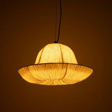 Load image into Gallery viewer, CEILING LAMP BEIGE PAPER-METAL 62,50 X 62,50 X 20 CM