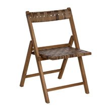 Load image into Gallery viewer, TEAK CHAIR FOLDING 51 X 60 X 80.50 CM