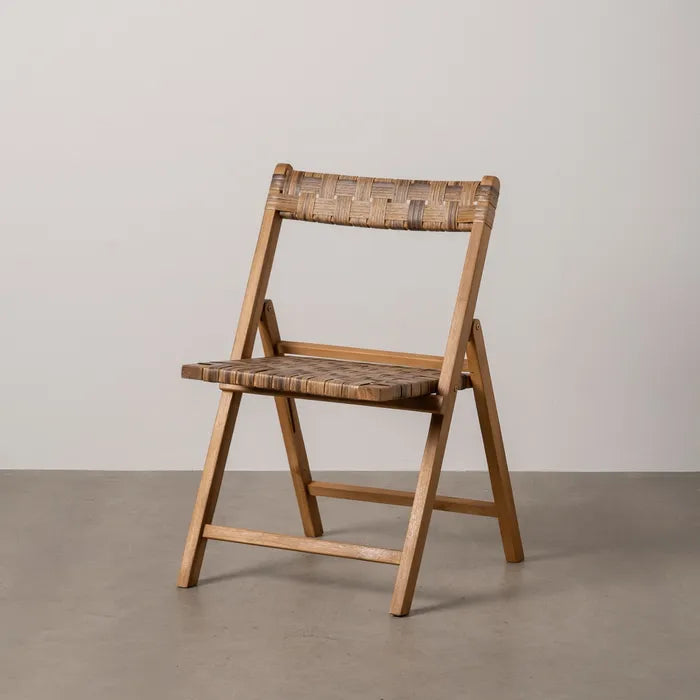 TEAK CHAIR FOLDING 51 X 60 X 80.50 CM