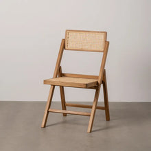 Load image into Gallery viewer, TEAK CHAIR FOLDING  49 X 59 X 87 CM