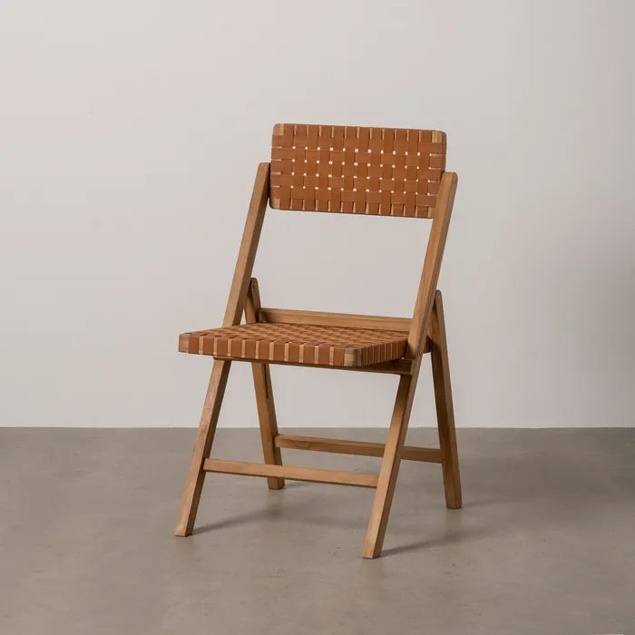 TEAK CHAIR FOLDING 49 X 58 X 87.50 CM