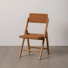 Load image into Gallery viewer, TEAK CHAIR FOLDING 49 X 58 X 87.50 CM