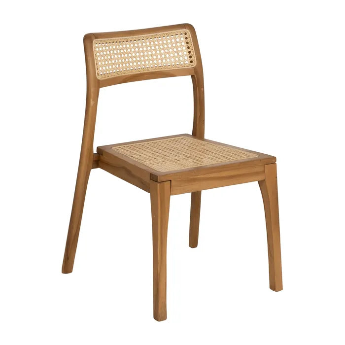 TEAK WOOD CHAIR 55 X 53 X 79.50 CM