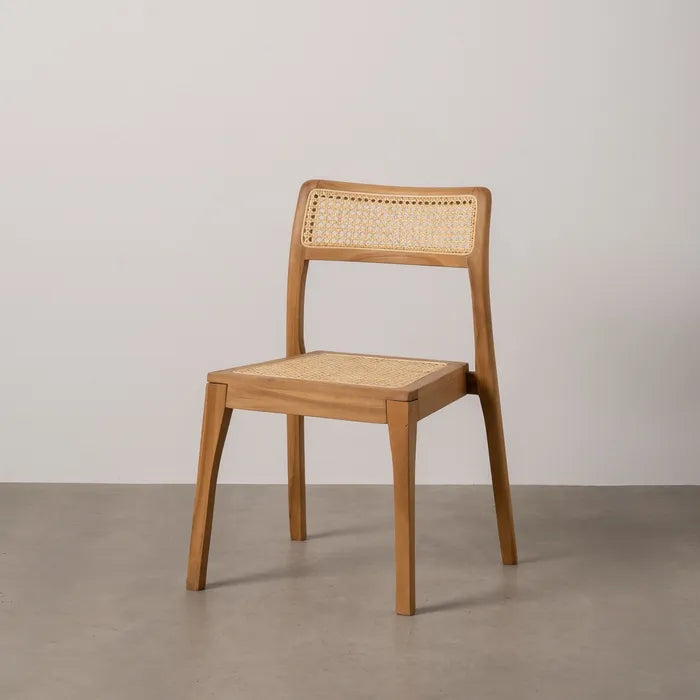 TEAK WOOD CHAIR 55 X 53 X 79.50 CM