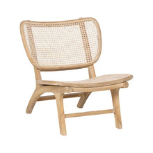 Load image into Gallery viewer, NATURAL RATTAN/WOOD CHAIR 84 X 58 X 74 CM