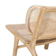 Load image into Gallery viewer, NATURAL RATTAN/WOOD CHAIR 84 X 58 X 74 CM