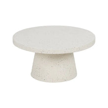 Load image into Gallery viewer, COFFE TABLE WHITE MAGNESIUM FIBER 80 X 80 X 38 CM