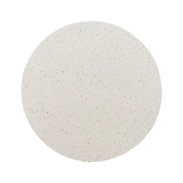 COFFE TABLE WHITE MAGNESIUM FIBER 80 X 80 X 38 CM