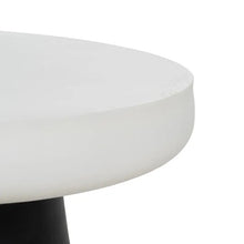 Load image into Gallery viewer, BLACK-WHITE MAGNESIUM COFFEE TABLE 91 X 91 X 39 CM