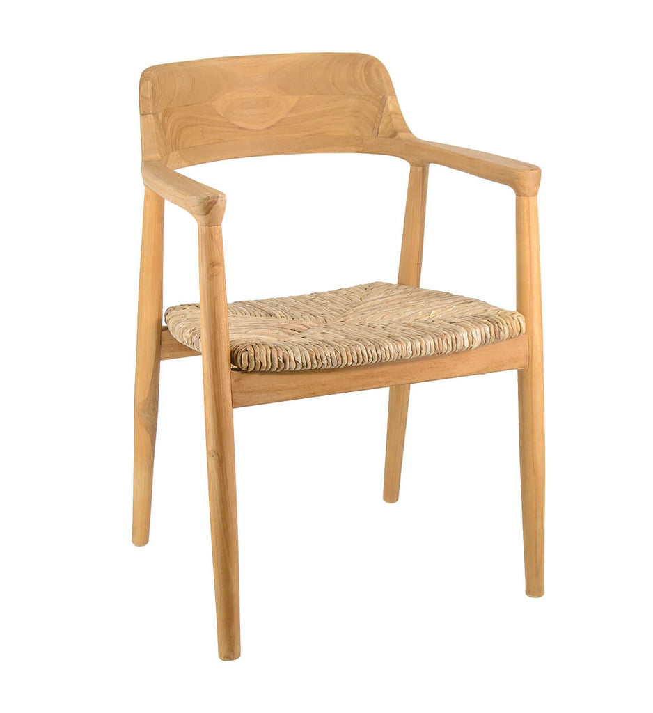 Teak armchair