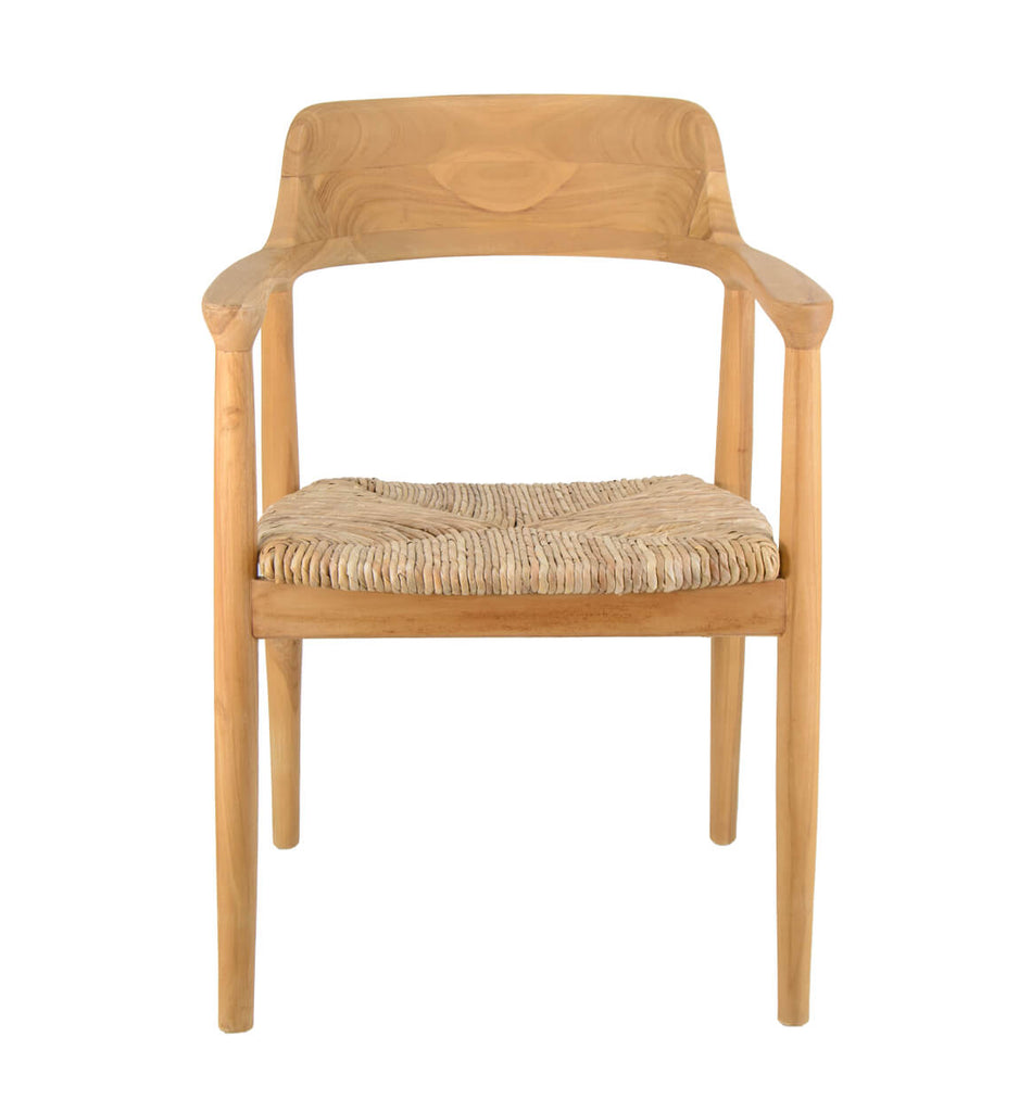 Teak armchair