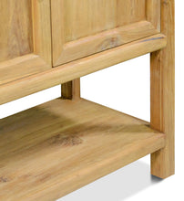 Cargar imagen en el visor de la galería, TEAK BUFFET 4 DOORS 1 SHELF