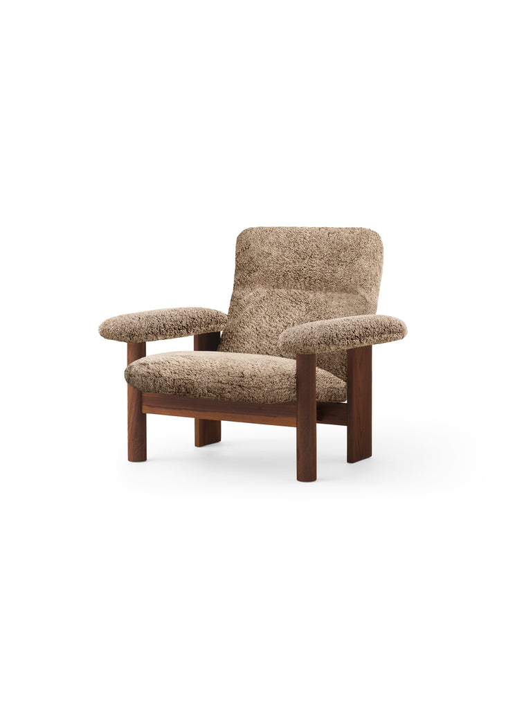 BRASILIA LOUNGE CHAIR, SHEEPSKIN |Made-to-order