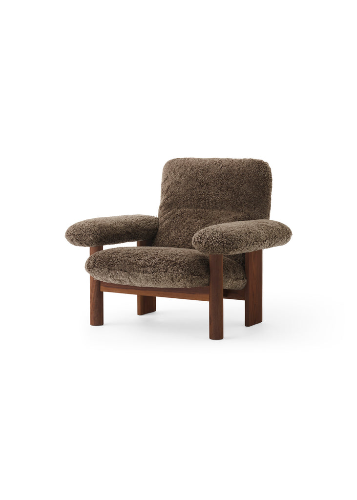 BRASILIA LOUNGE CHAIR, SHEEPSKIN |Made-to-order