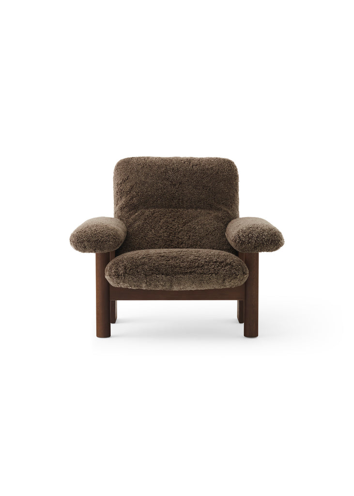 BRASILIA LOUNGE CHAIR, SHEEPSKIN |Made-to-order