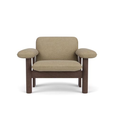 Brasilia Lounge Chair, Low Back, Textile|Made-to-order