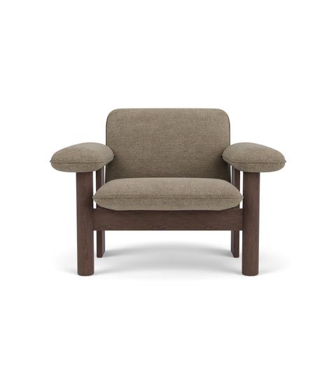 Brasilia Lounge Chair, Low Back, Textile|Made-to-order