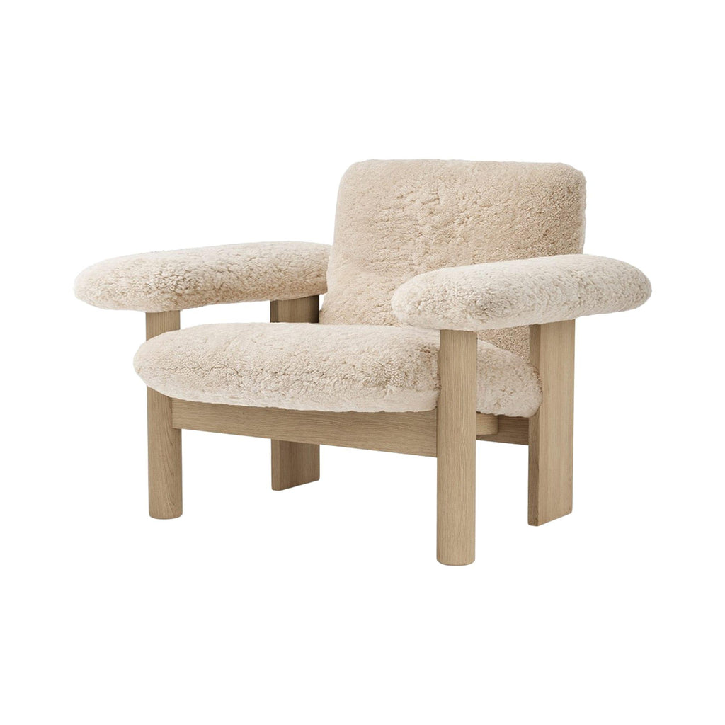 Brasilia Lounge Chair, Low Back, Sheepskin