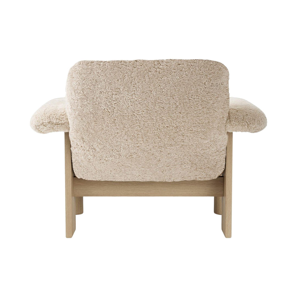 Brasilia Lounge Chair, Low Back, Sheepskin