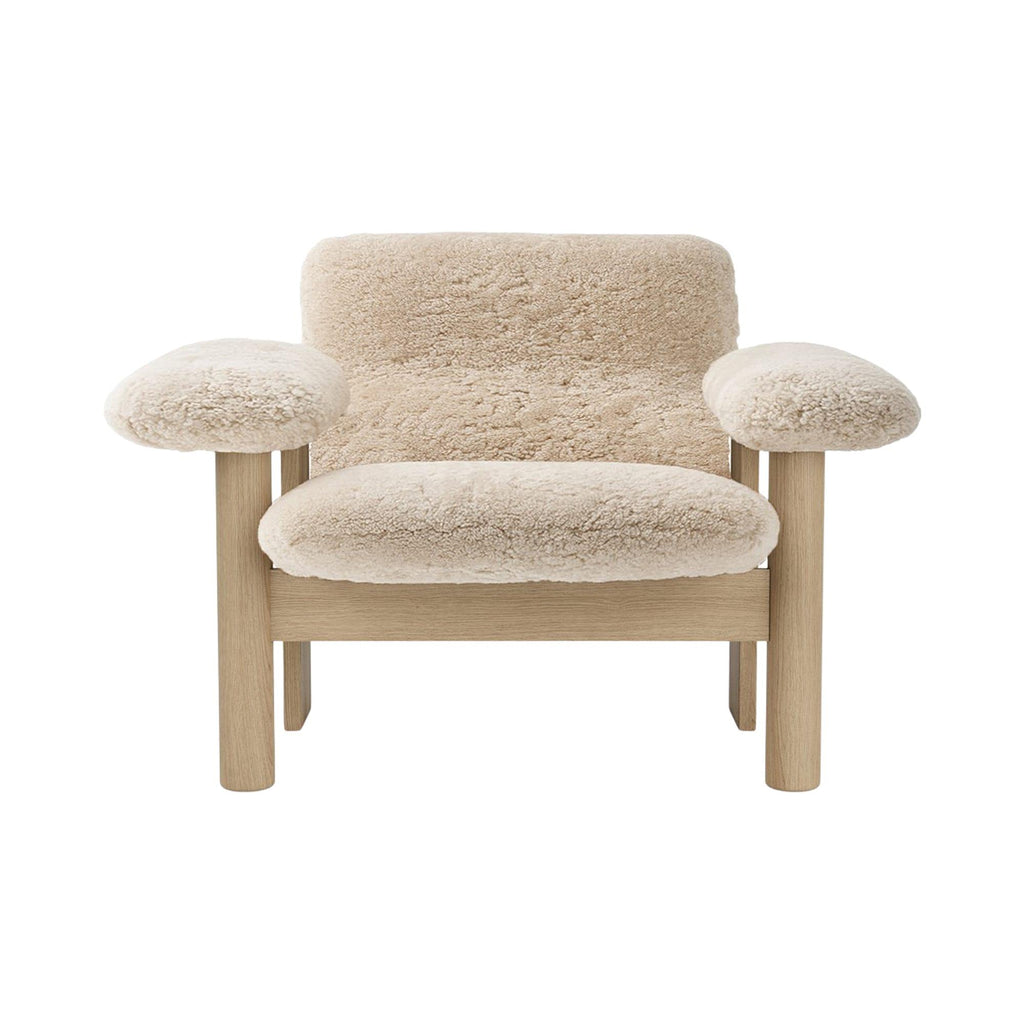 Brasilia Lounge Chair, Low Back, Sheepskin