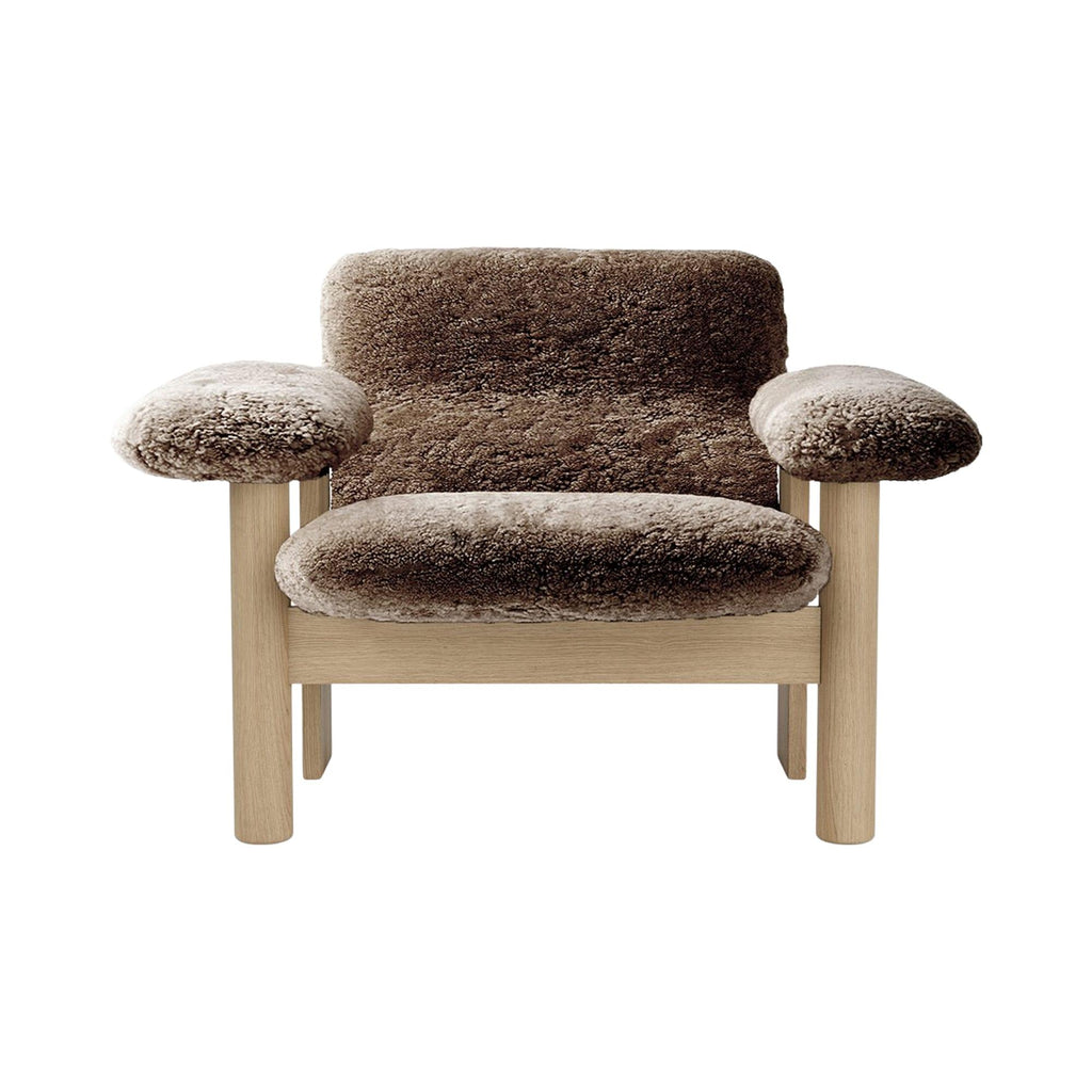 Brasilia Lounge Chair, Low Back, Sheepskin