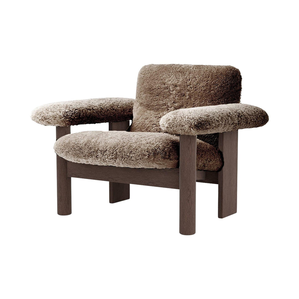 Brasilia Lounge Chair, Low Back, Sheepskin