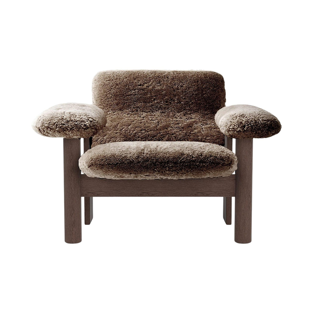 Brasilia Lounge Chair, Low Back, Sheepskin