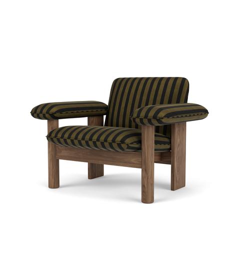 Brasilia Lounge Chair, Low Back, Textile|Made-to-order