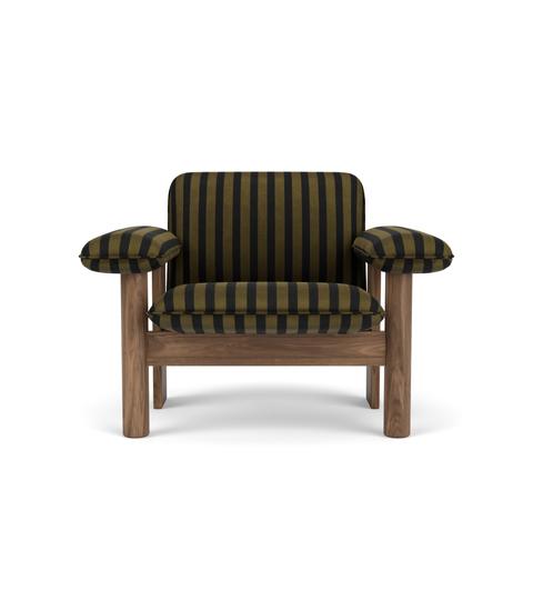 Brasilia Lounge Chair, Low Back, Textile|Made-to-order