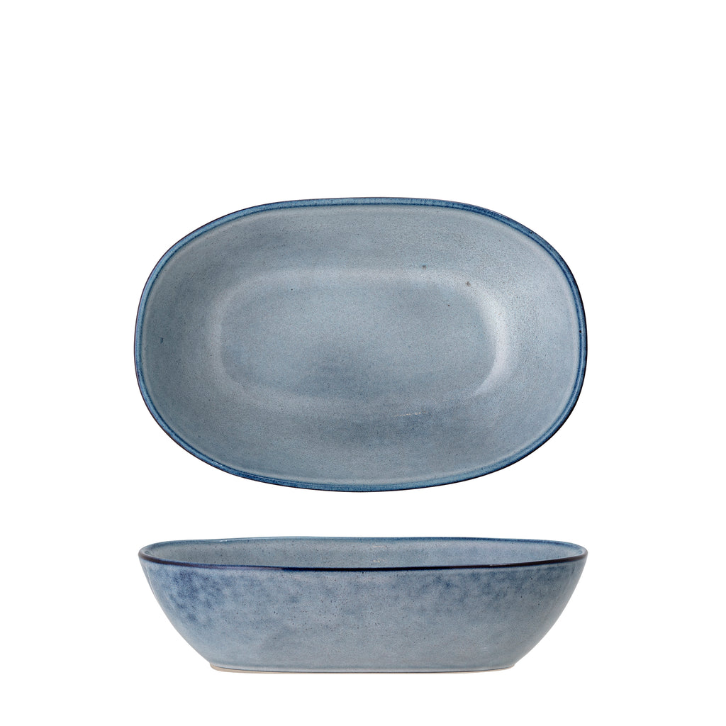 Sandrine Bowl, Blue, Stoneware