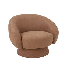 Load image into Gallery viewer, Ted Lounge Chair, Brown, Polyester