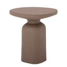 Load image into Gallery viewer, Millan Side Table, Brown, Aluminum