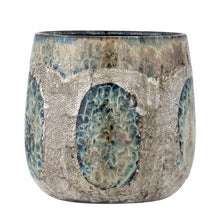 Load image into Gallery viewer, Cophia Flowerpot, Blue, Stoneware