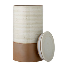 Load image into Gallery viewer, Okan Jar w/Lid, Brown, Stoneware