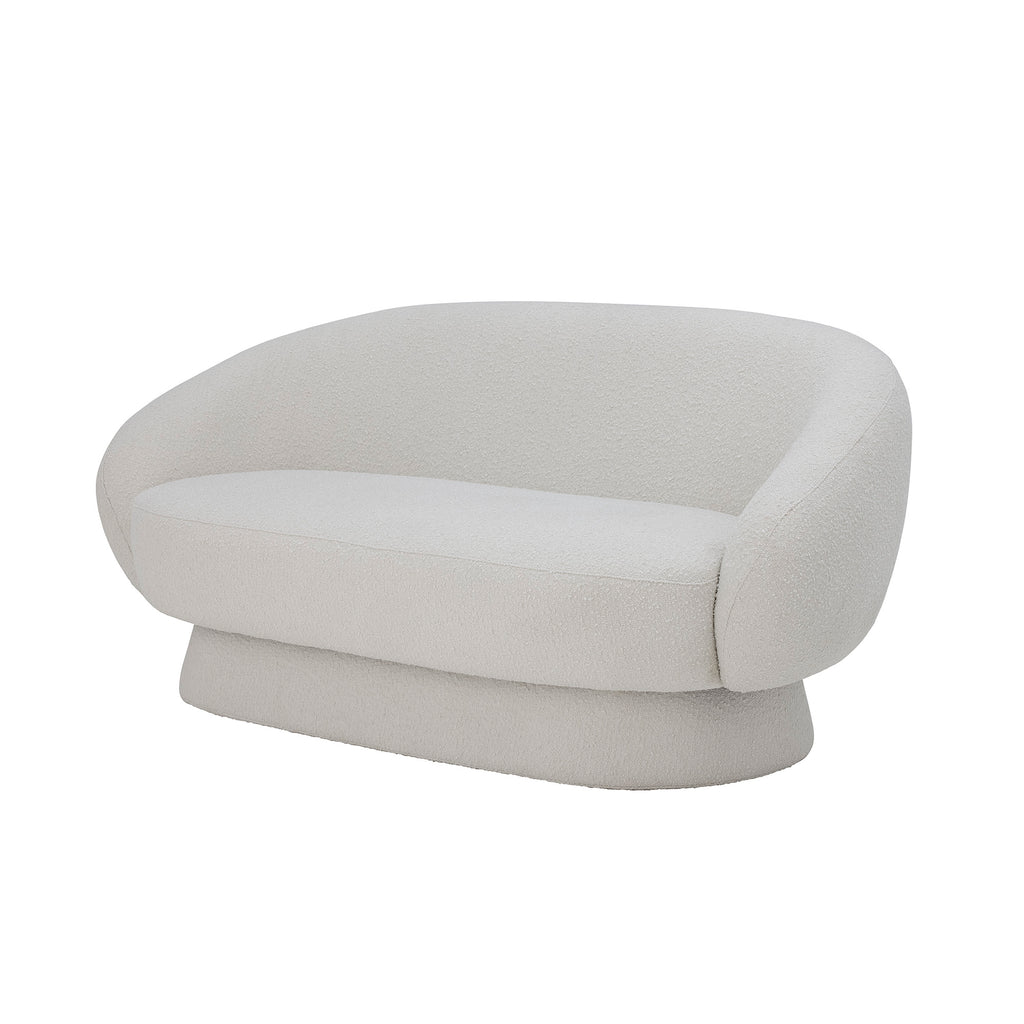 Ted Sofa, White, Polyester