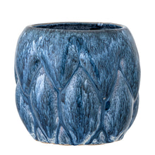 Load image into Gallery viewer, Posey Flowerpot, Blue, Stoneware